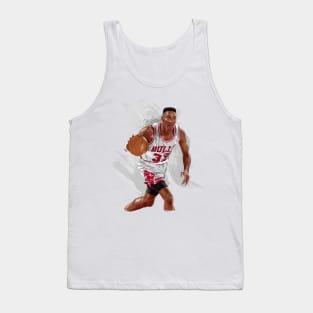 Pippen Vector Paint Tank Top